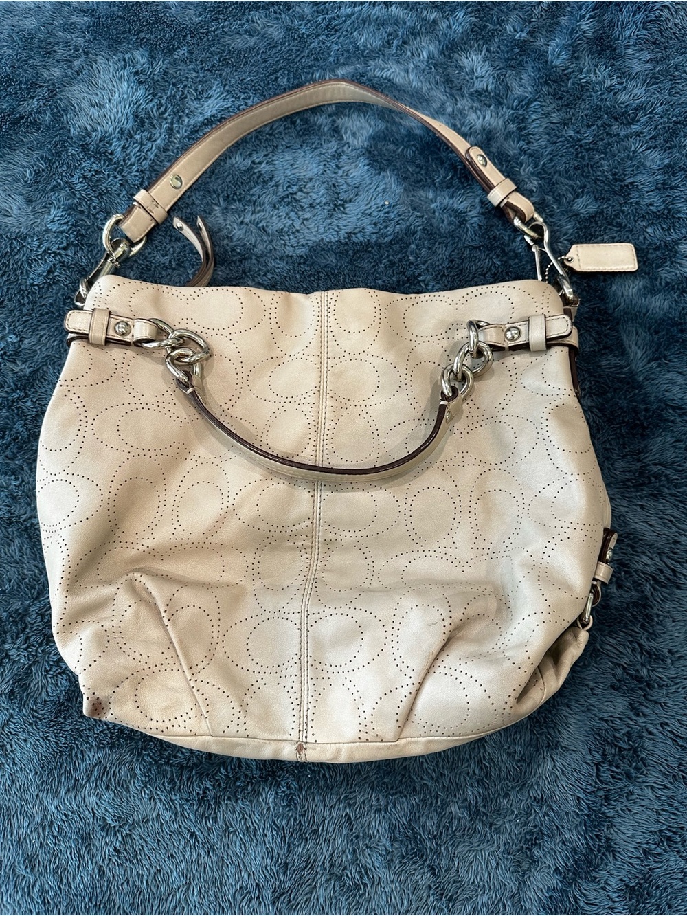 Coach Brooke Perforated Signature Leather Convertible… - Gem
